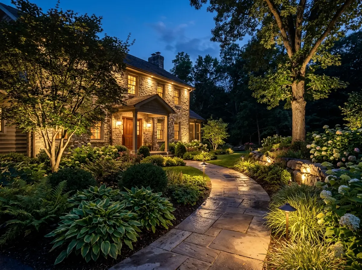 Landscape Lighting in New Jersey by LMC